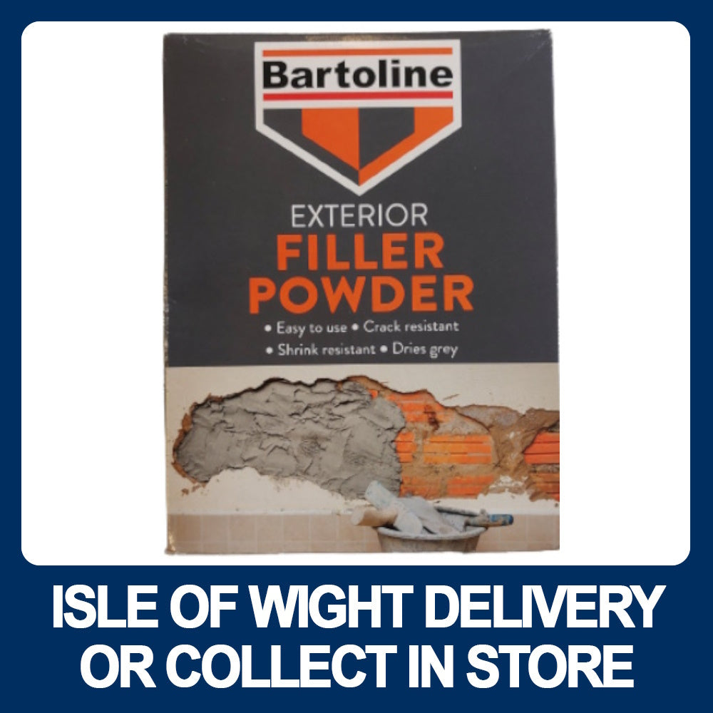 Bartoline 52714130 Exterior Filler Powder 1.5kg - Premium Fillers from Bartoline - Just $3.60! Shop now at W Hurst & Son (IW) Ltd