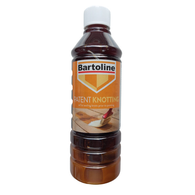 Bartoline 55625000 Patent Knotting 500ml - Premium Wood Oils from Bartoline - Just $8.10! Shop now at W Hurst & Son (IW) Ltd