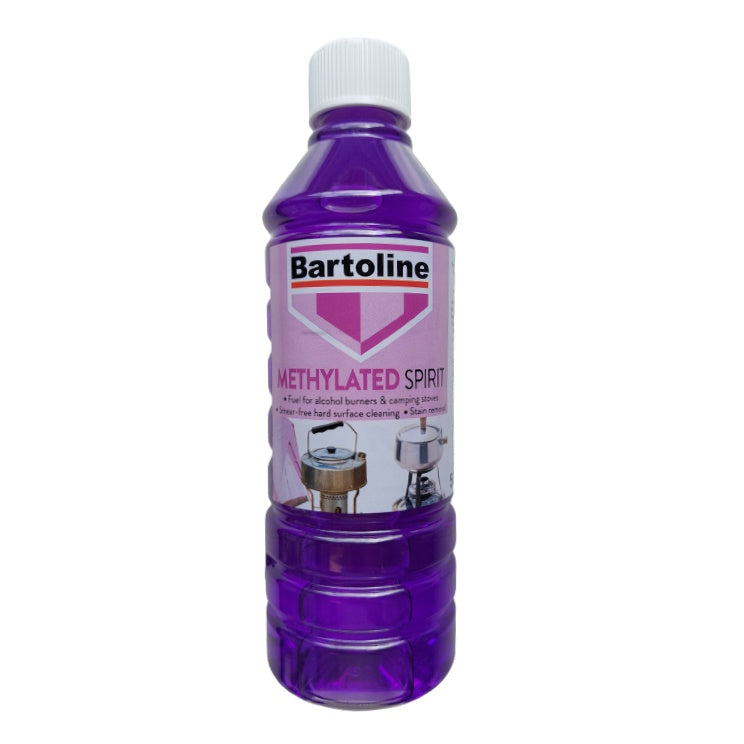 Bartoline 55590000 Methylated Spirit 500ml - Premium Surface Cleaners from Bartoline - Just $3.60! Shop now at W Hurst & Son (IW) Ltd