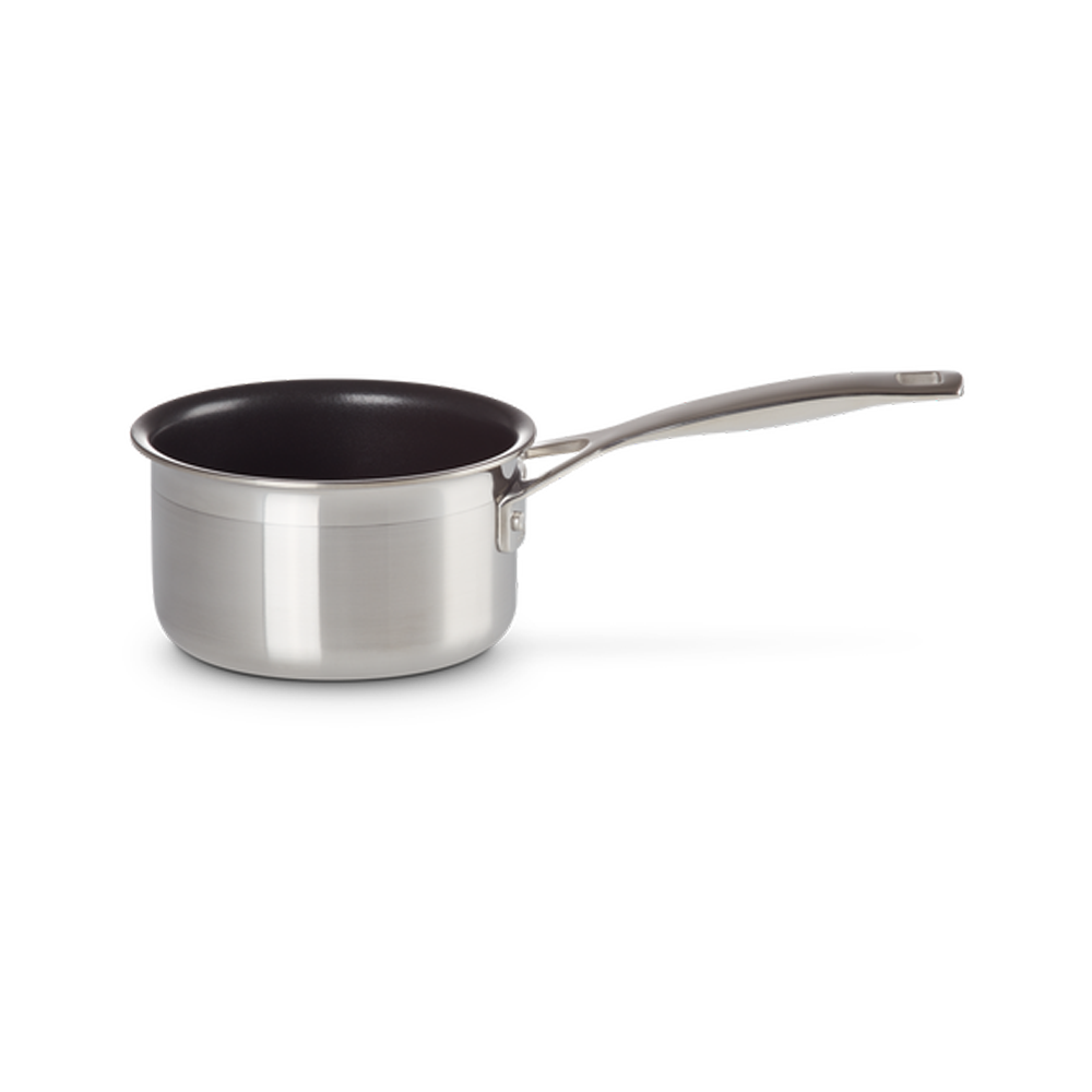Le Creuset 962012141 3-ply Stainless Steel Non-Stick Milk Pan