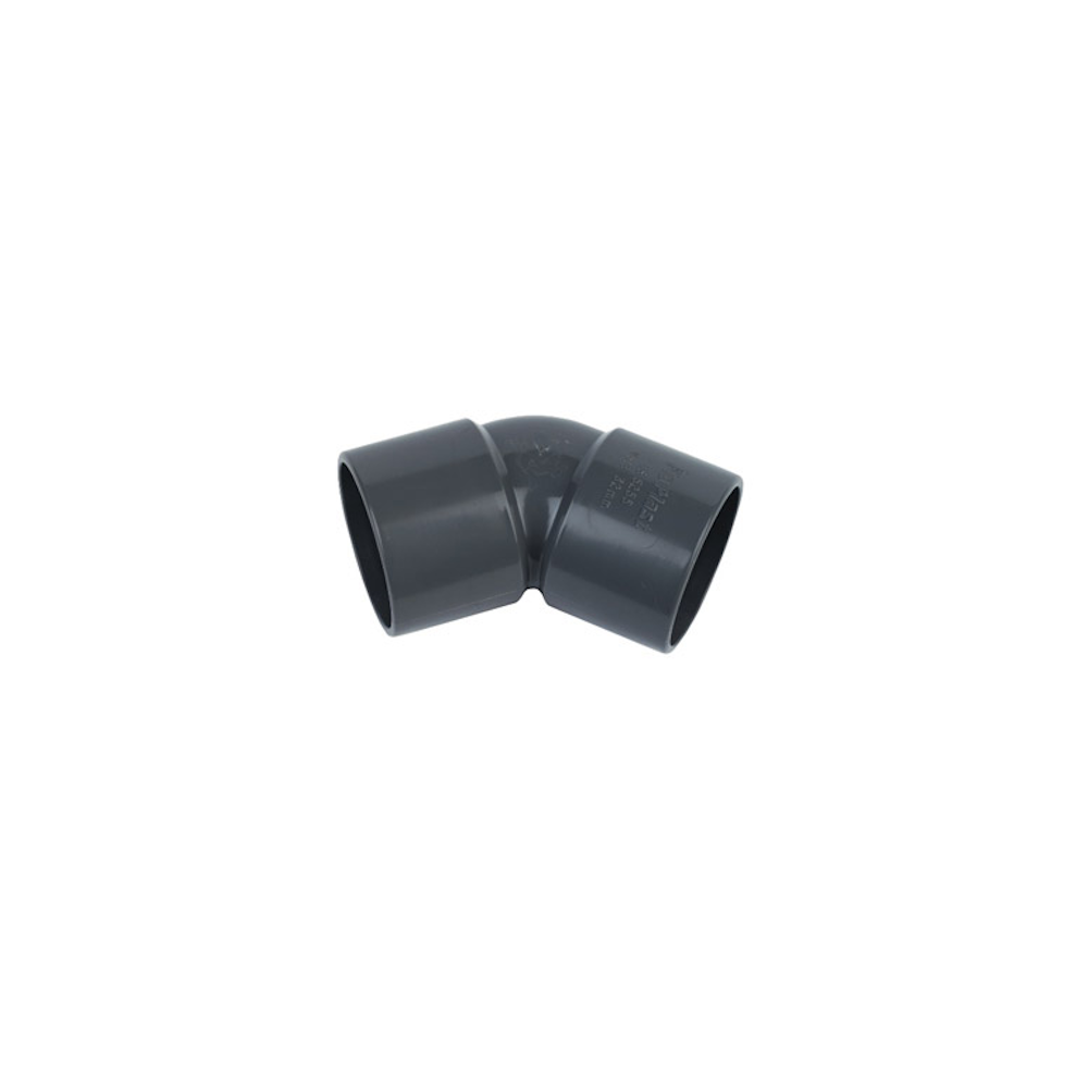 Floplast ABS Solvent Weld 135 Degree Obtuse Bend 32mm Grey