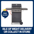 Tower T978500 Stealth 2000 Two Burner BBQ with Side Burner - Premium Gas Barbecues from Tower - Just $216! Shop now at W Hurst & Son (IW) Ltd