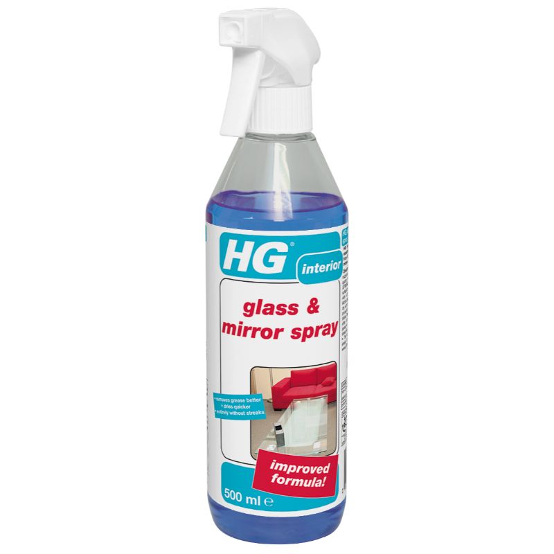 HG 142050106 Interior Glass & Mirror Cleaner 500ml - Premium Window / Glass Clean from hg - Just $2.59! Shop now at W Hurst & Son (IW) Ltd