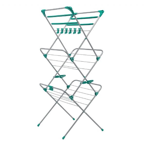 Addis 514445 Deluxe 3 Tier Airer - Premium Airers from Addis - Just $42.95! Shop now at W Hurst & Son (IW) Ltd