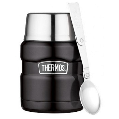 Thermos 181091 Thermocafe Stainless Steel Flask, 1-Liter