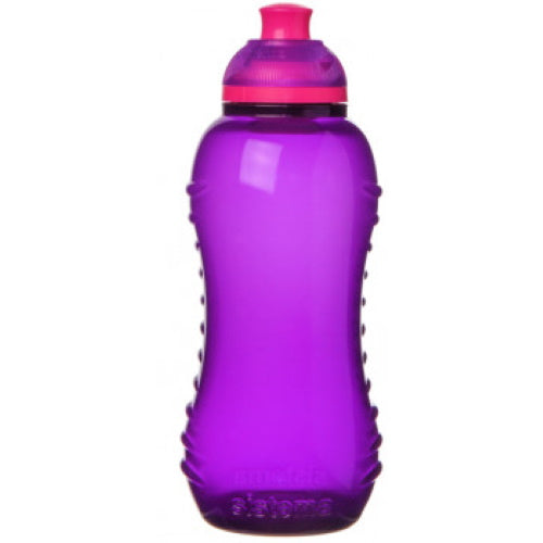 Sistema Squeeze Twist 'n' Sip Sport Water Bottles | 460 ml | Leak-proof Children's Water Bottles | BPA Free | Blue | 4 Pieces Sistema Squeeze Twist 'n' Sip Sport Water Bottles | 460 ml | Leak-proof Children's Water Bottles | BPA Free | Blue | 4 Pieces