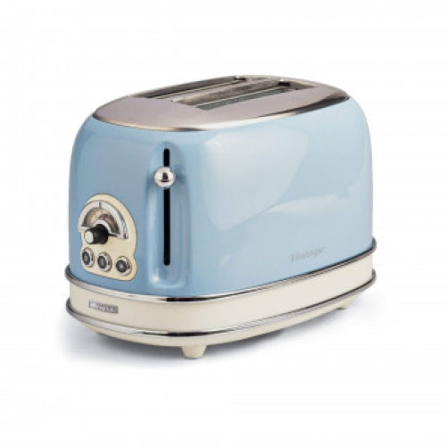 Ariete 155 Vintage 2 Slice Toaster - Light Blue - Premium Toasters from Ariete - Just $46.99! Shop now at W Hurst & Son (IW) Ltd