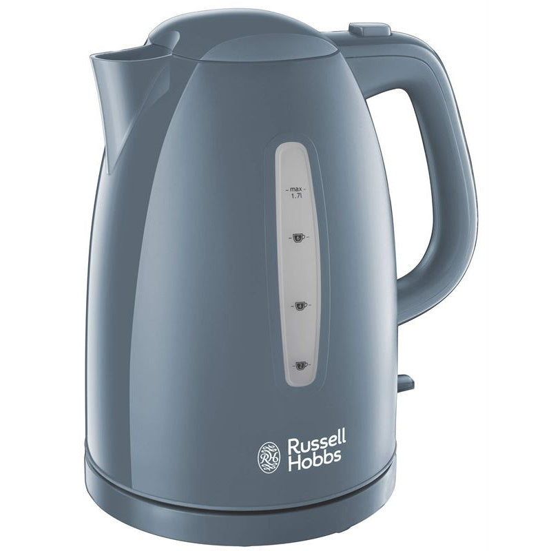 Russell Hobbs 21274 Textures Jug Kettle Grey 3Kw 1.7Ltr - Premium Electric Kettles from Russell Hobbs - Just $21.95! Shop now at W Hurst & Son (IW) Ltd