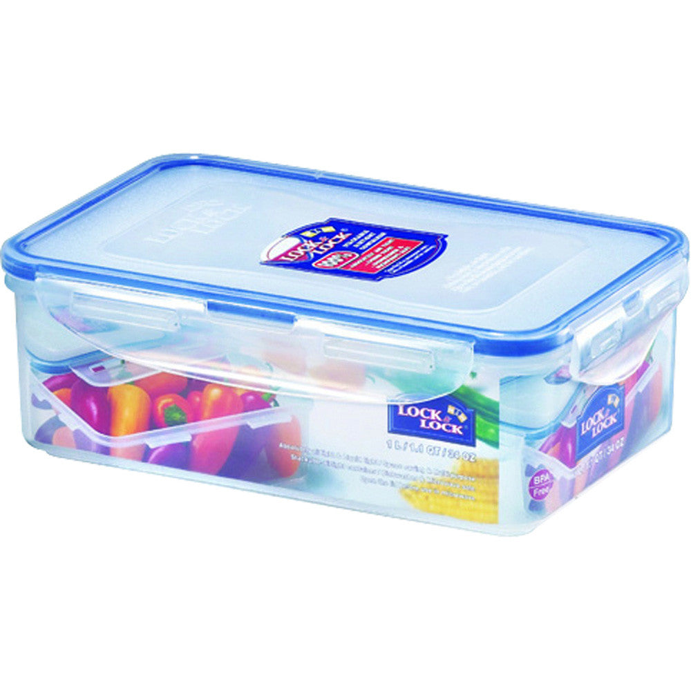 JWP Lock & Lock HPL817 Rectangular container - Premium Tupperware Style Containers from LOCK & LOCK - Just $5.95! Shop now at W Hurst & Son (IW) Ltd