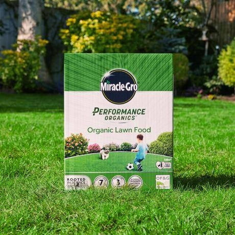 Miracle Gro Performance Organics Lawn Food Food 2.5Kg - Premium Lawn Feed / Weed from Miracle-Gro - Just $18.50! Shop now at W Hurst & Son (IW) Ltd