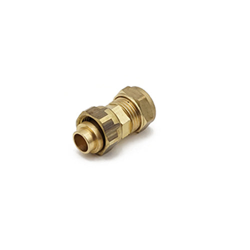 Brass Pipe Fitting, Adapter, 1/2 PT Male x 1/2 PT Female Connector 