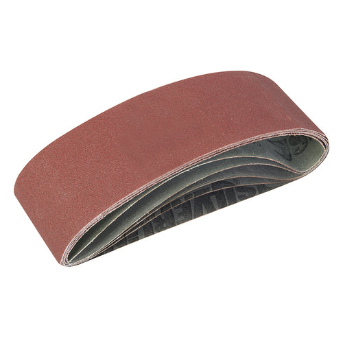 Silverline 310680- Sanding Belts 75x533 - Pack of 5 - Assorted Grit - Premium Sanding from Silverline - Just $5.50! Shop now at W Hurst & Son (IW) Ltd