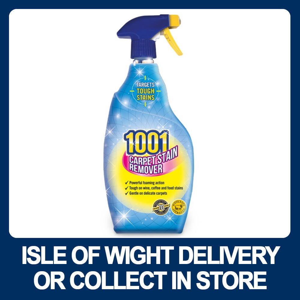 1001 44917 Carpet Stain Remover 500ml Trigger - Premium Carpet / Floor Cleaning from WD40 Company Ltd - Just $3.5! Shop now at W Hurst & Son (IW) Ltd