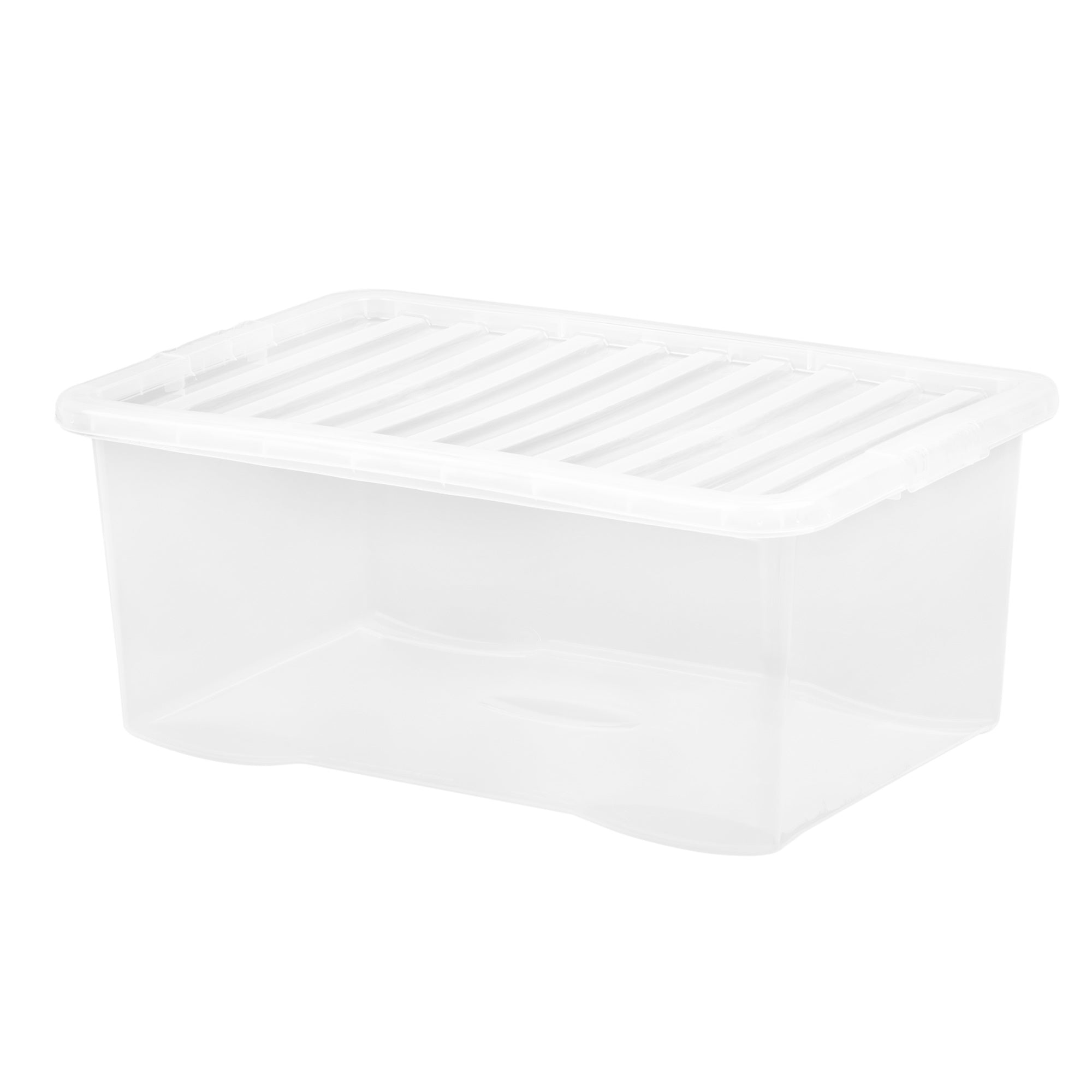 Wham 10870 Storage Box 45Ltr and Lid - Crystal Clear - Premium Storage from What More UK Ltd - Just $11.99! Shop now at W Hurst & Son (IW) Ltd