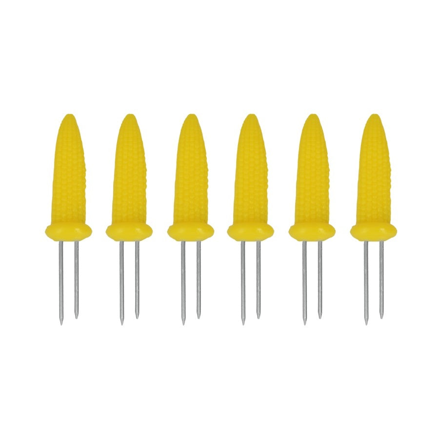 Metaltex 259806 Corn On The Cob Holders - Pack of 6 - Premium Specialist Tools / Utensils from Metaltex - Just $1.99! Shop now at W Hurst & Son (IW) Ltd