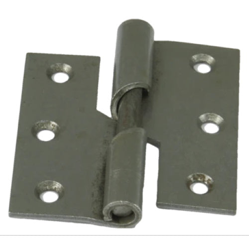 Rising Butt Hinges Left Hand SC Steel 76mm (3") Pair - Premium Hinges from eliza tinsley - Just $2! Shop now at W Hurst & Son (IW) Ltd