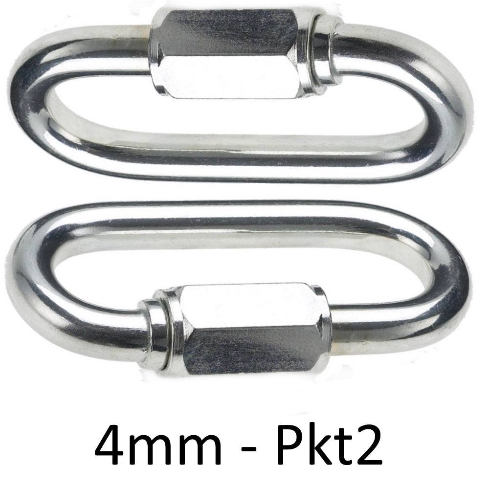 Chain Products BZP Quick Repair Link - Various Sizes - Premium Chain / Rope Fittings from Chain Products - Just $1.6! Shop now at W Hurst & Son (IW) Ltd