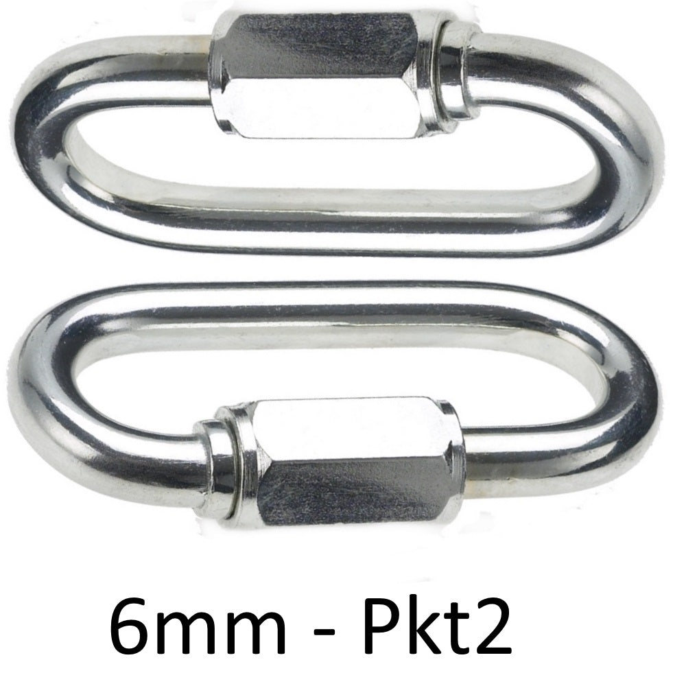 Chain Products BZP Quick Repair Link - Various Sizes - Premium Chain / Rope Fittings from Chain Products - Just $1.6! Shop now at W Hurst & Son (IW) Ltd