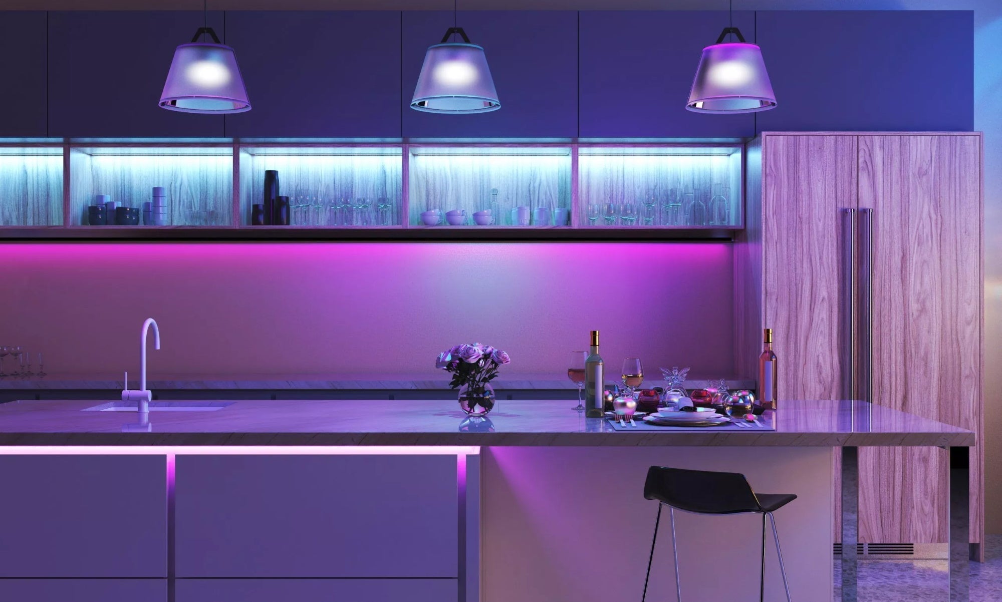 Link2Home L2H-10MSTRIP Light Strip with RGB CCT and Music Sync 10Mtr - Premium Light Up Decor from Link2Home - Just $68.99! Shop now at W Hurst & Son (IW) Ltd