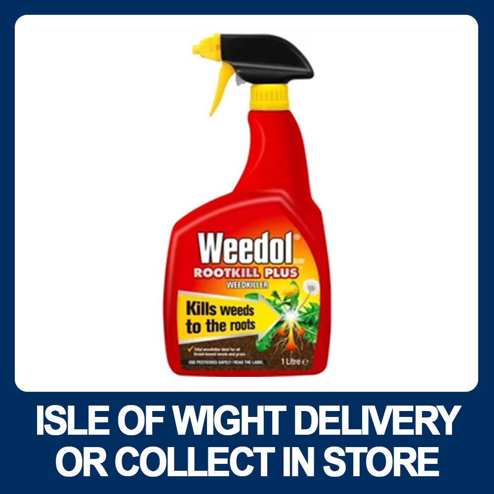 Weedol Gun Rootkill Plus Weedkiller 1Ltr Ready To Use - Premium Weedkillers from Weedol - Just $5.40! Shop now at W Hurst & Son (IW) Ltd