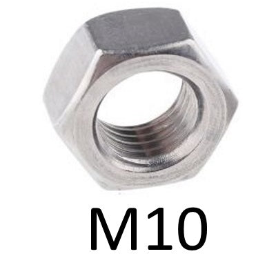 Hex S/Steel Metric Nuts - Various Sizes - Premium Hex Nuts from Stainless Steel Centre Ltd - Just $0.1! Shop now at W Hurst & Son (IW) Ltd