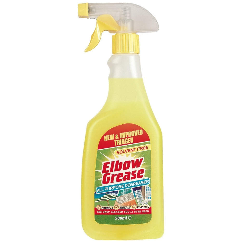 151 Products Elbow Grease Degreaser Trigger Spray 500ml - Premium Kitchen Cleaning from 151 Products Ltd - Just $1.39! Shop now at W Hurst & Son (IW) Ltd
