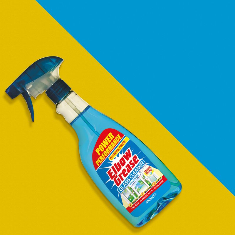 Elbow Grease EG2-8 Glass Cleaner With Vinegar 500ml - Premium Window / Glass Clean from 151 Products Ltd - Just $1.15! Shop now at W Hurst & Son (IW) Ltd