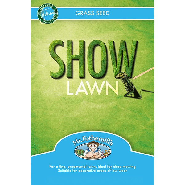 Mr. Fothergill's Show Lawn Grass Seed - Various Sizes - Premium Grass Seed from Mr. Fothergill's Seeds Ltd - Just $8.95! Shop now at W Hurst & Son (IW) Ltd