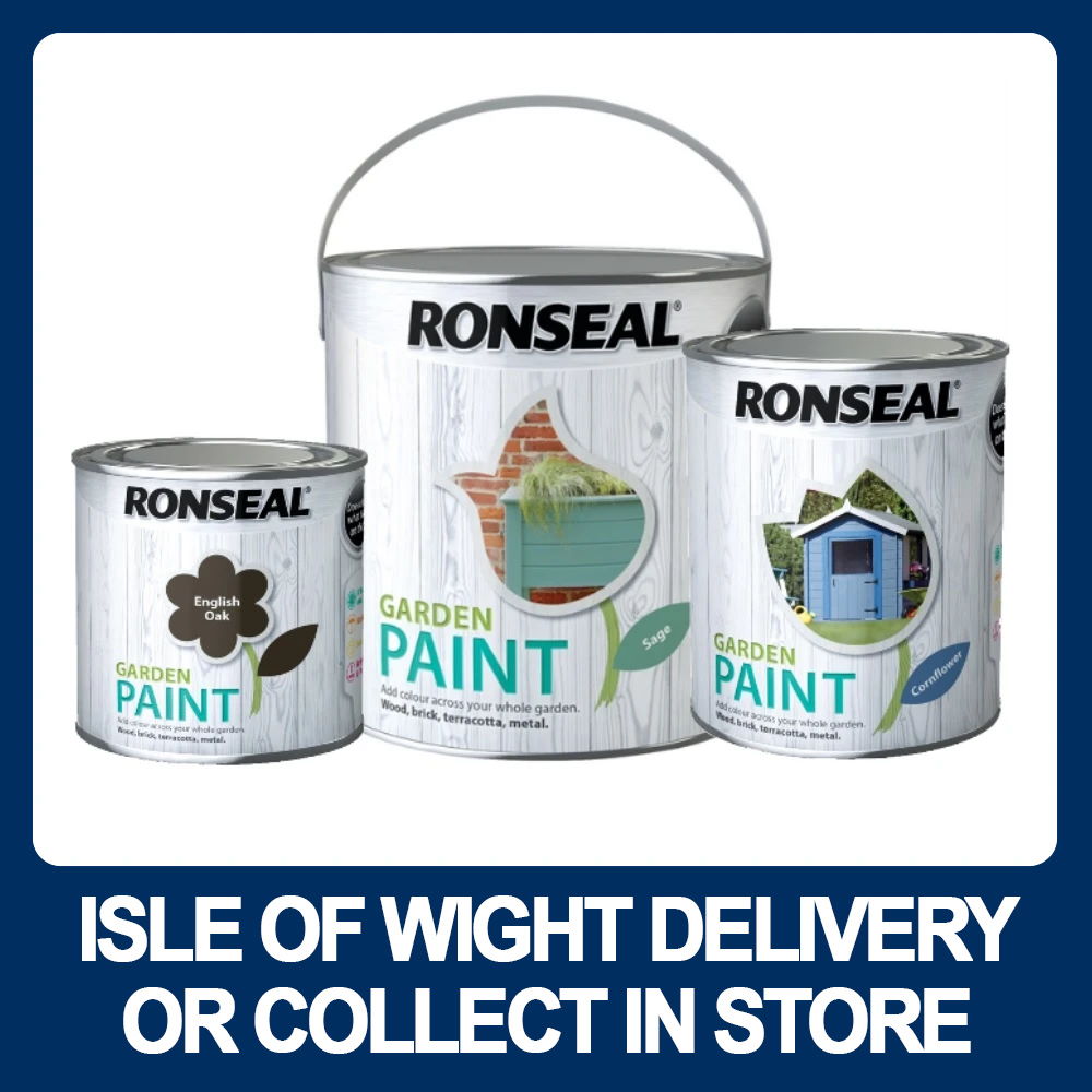 Ronseal Garden Paint - Assorted Colours/Sizes - Premium Outdoor Wood Paints from RONSEAL - Just $4.99! Shop now at W Hurst & Son (IW) Ltd