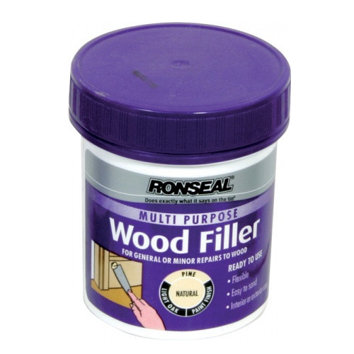 Ronseal Multi Purpose Wood Filler 250g - Various Colours - Premium Fillers from W Hurst & Son (IW) Ltd - Just $7.00! Shop now at W Hurst & Son (IW) Ltd