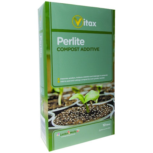 Vitax 6VMP10 Perlite Compost Additive 10Ltr - Premium Compost from VITAX - Just $11! Shop now at W Hurst & Son (IW) Ltd