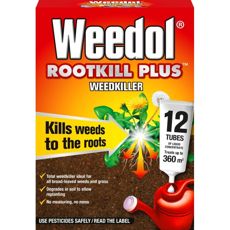 Weedol Rootkill Plus Weedkiller Tubes - Various Sizes - Premium Weedkillers from W Hurst & Son (IW) Ltd - Just $8.5! Shop now at W Hurst & Son (IW) Ltd
