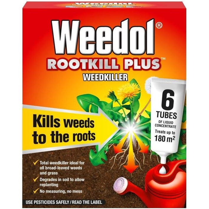 Weedol Rootkill Plus Weedkiller Tubes - Various Sizes - Premium Weedkillers from W Hurst & Son (IW) Ltd - Just $8.5! Shop now at W Hurst & Son (IW) Ltd