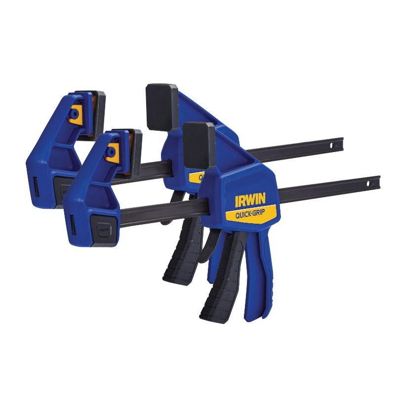 Irwin XMS21CLAMP12 QUICK-GRIP® Quick-Change™ Clamp 300mm (12in) (Twin Pack) - Premium Clamps from Irwin - Just $23.99! Shop now at W Hurst & Son (IW) Ltd