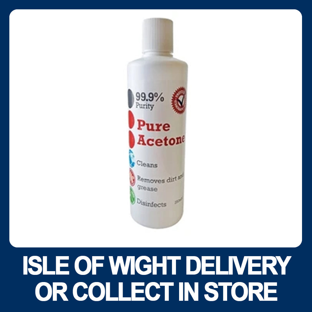 Leecroft 5604 Pure Acetone 99.9% Purity 250ml Bottle - Premium Surface Cleaners from Leecroft - Just $7.3! Shop now at W Hurst & Son (IW) Ltd