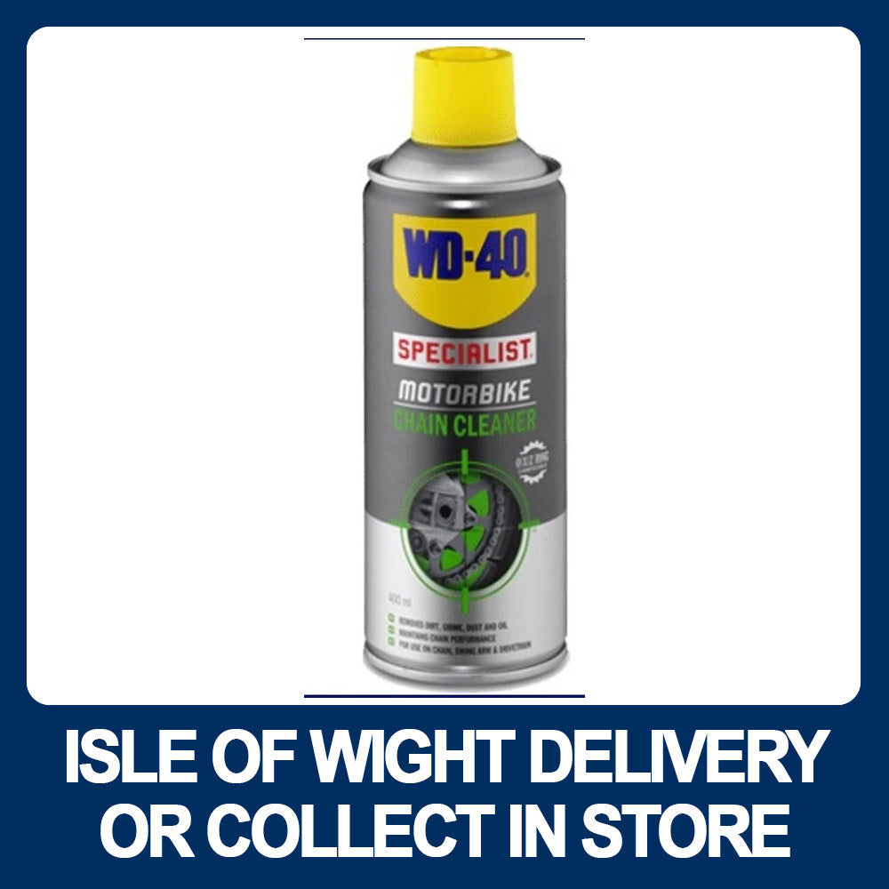 WD40 Specialist Motorbike-Spray Pack Cleaner 400Ml + Grease Chains 400ml  Motorcycle Motorcycle Accessories