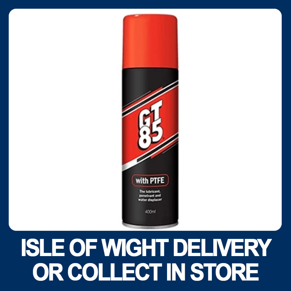 GT85 44880 Lubricant with PTFE 400ml Aerosol - Premium Lubricants from WD40 Company Ltd - Just $4.15! Shop now at W Hurst & Son (IW) Ltd