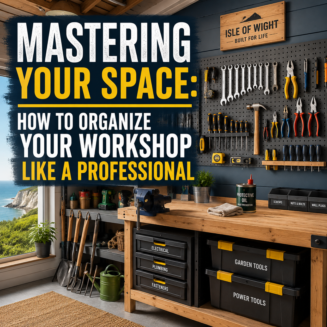 Mastering Your Space: How to Organize Your Workshop Like a Professional