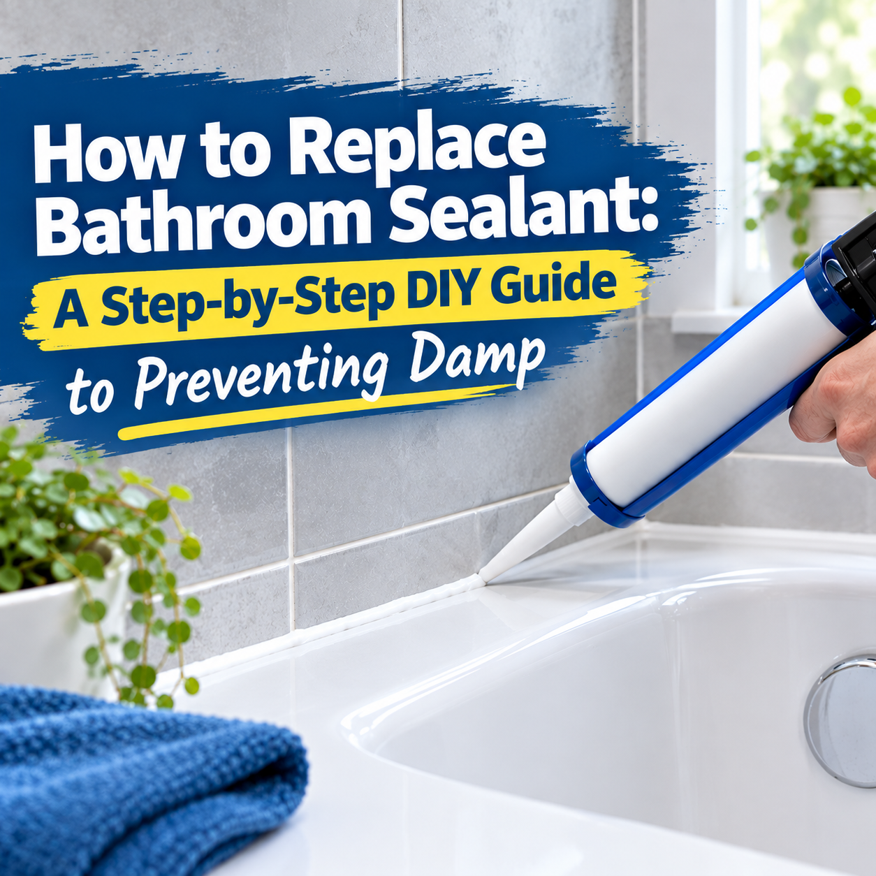 How to Replace Bathroom Sealant: A Step-by-Step DIY Guide to Preventing Damp