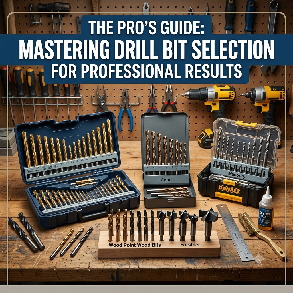 The Pro’s Guide: Mastering Drill Bit Selection for Professional Results