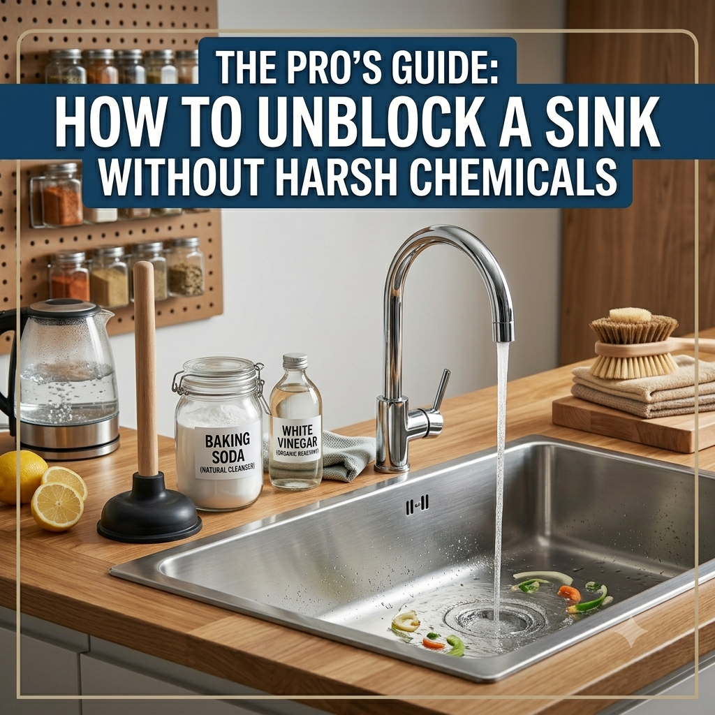 The Pro’s Guide: How to Unblock a Sink Without Harsh Chemicals