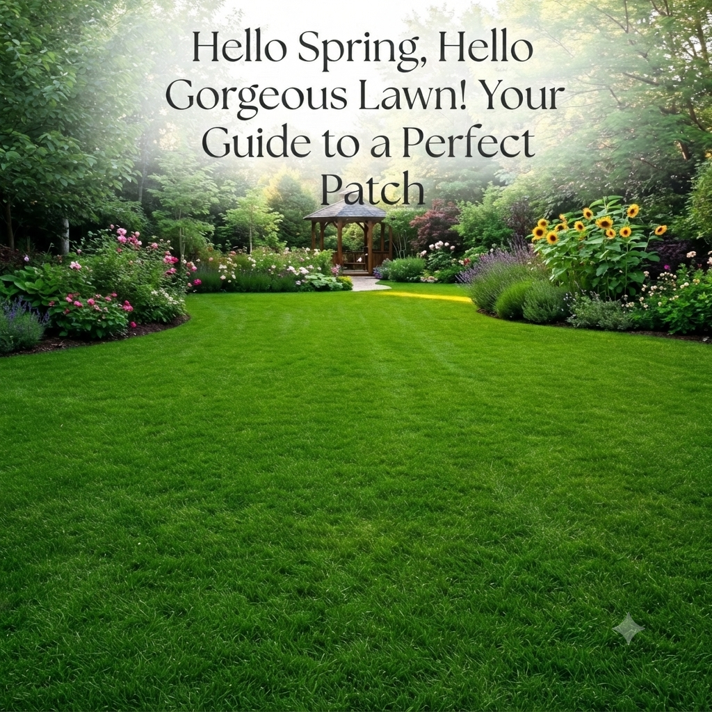 Hello Spring, Hello Gorgeous Lawn! Your Guide to a Perfect Patch