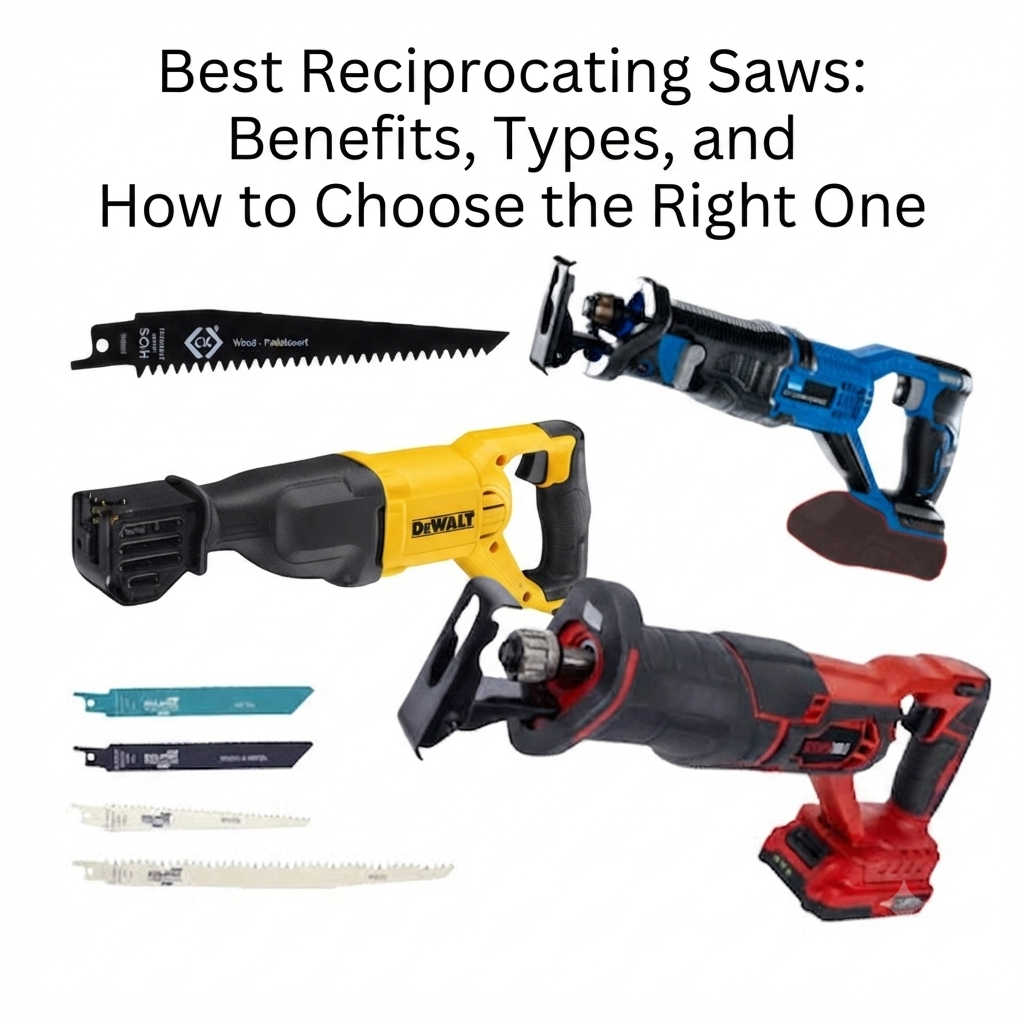 Best Reciprocating Saws: Benefits, Types, and How to Choose the Right One
