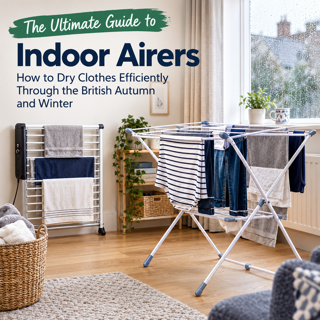 The Ultimate Guide to Indoor Airers: How to Dry Clothes Efficiently Through the British Autumn and Winter