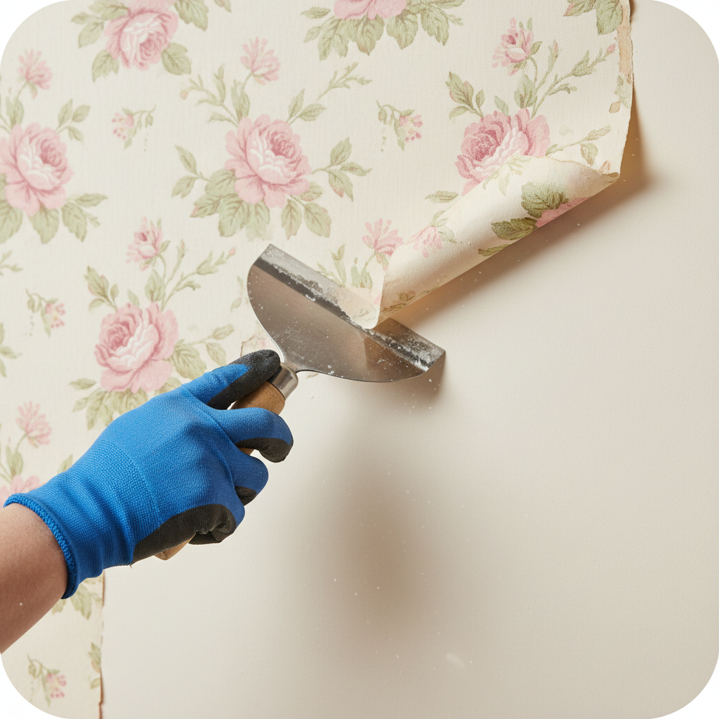 How to Remove Old Wallpaper Without Damaging the Wall