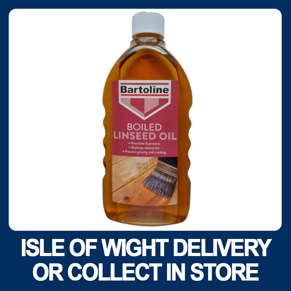 Bartoline 26464940 Boiled Linseed Oil 500ml - Premium Wood Oils from Bartoline - Just $4.99! Shop now at W Hurst & Son (IW) Ltd