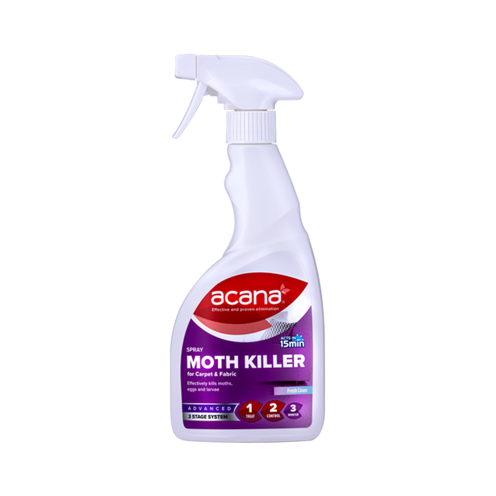 Acana 1323 Carpet & Fabric Moth Killer Lavender 500ml Spray