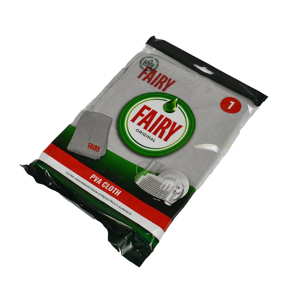 Fairy 518966 PVA Cleaning Cloth - Premium Scourers / Sponges from Addis - Just $2.25! Shop now at W Hurst & Son (IW) Ltd