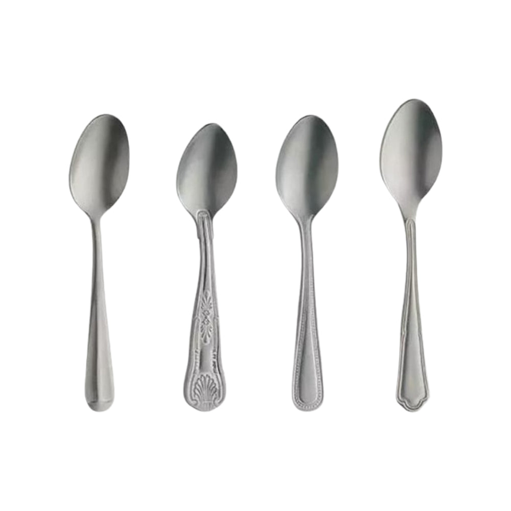 Amefa Mix &amp; Match Latte Spoons Pkt8 - MSSP97WB66LS8 Loose Cutlery Amefa (UK) Ltd (AIS) Amefa Brand_Amefa CarlR Collections_Cutlery Cutlery Dining & Tableware Jul25 Product Type_Cutlery Sets Product Type_Loose Cutlery Product Type_Specialist Cutlery Tableware
