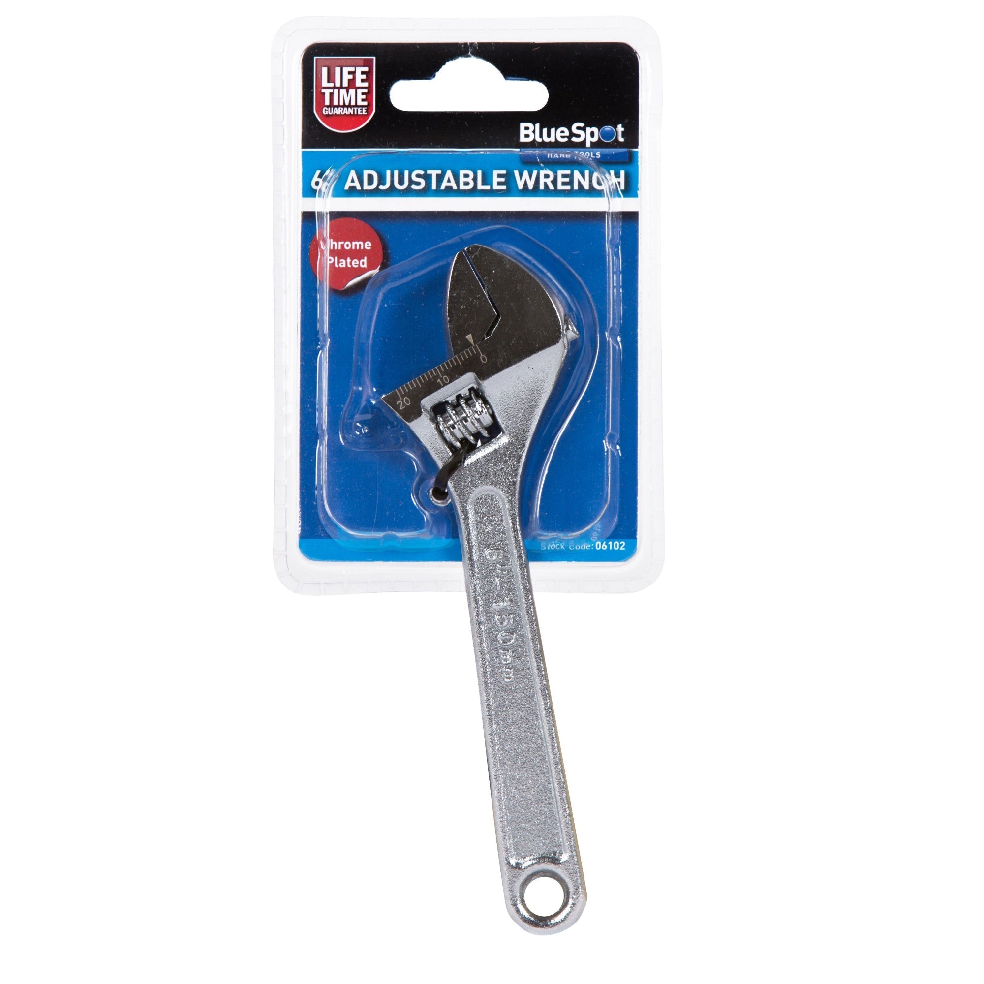 BlueSpot 061026 150mm (6") Adjustable Wrench - Premium Adjustable Wrenches from Blue Spot - Just $3.95! Shop now at W Hurst & Son (IW) Ltd